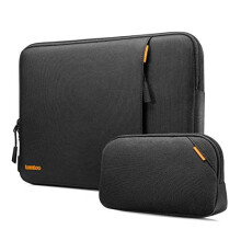 tomtoc 360 Protective Laptop Sleeve for 14-inch MacBook Pro M1 Pro/MAX 2021 A2442, 13.5-14.4 Inch Microsoft New Surface Laptop Studio 2021/4/3/2/