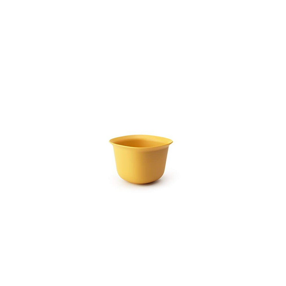 Brabantia Tasty+ Mixing Bowl, Honey Yellow, 0.5 L