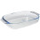 Pyrex Pyrex Borosilicate Glass Rectangular Roaster with Easy Grip Handles, 39x25cm 1