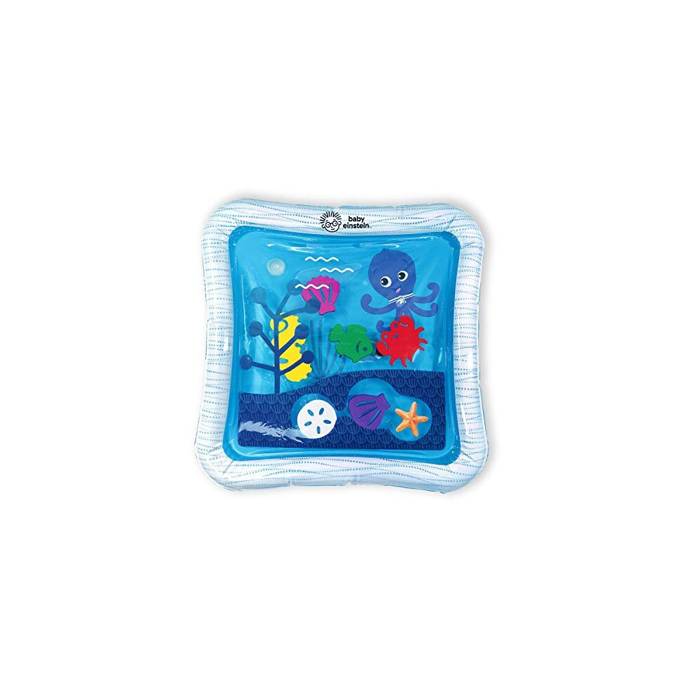 Baby Einstein Tummy Time Water Play Mat, Activity Center & Sensory Toy for Babies - OpusS Ocean of Discovery, Newborn and Up