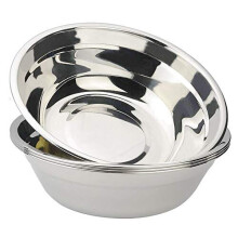 Cadine 4-Pack Stainless Steel Deep Mixing Bowl Set for Food, Cooking Prep Bowl