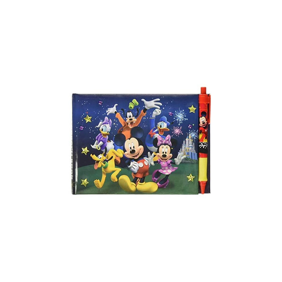 Mickey and Friends Deluxe Autograph Book with Pen