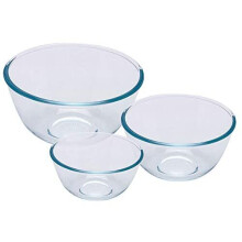 Pyrex Bowl Set, 0.5L/1.0L /2.0L, 3 Piece