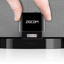 ZIOCOM 30 Pin Bluetooth Adapter Receiver for Bose iPhone iPod SoundDock and other 30 pin Dock Speakers with 3.5mm Aux Cable(Not for car/motorcycl
