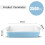 Ronnior Individual Lasagne Dish Large Deep, Ceramic Oven Dish, Serving Dish, Rectangular Baking Dish, Ceramic Baking Tray, Roasting Cooking 3