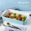 Ronnior Individual Lasagne Dish Large Deep, Ceramic Oven Dish, Serving Dish, Rectangular Baking Dish, Ceramic Baking Tray, Roasting Cooking 2
