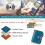 SENDEFN Small Women Wallet Genuine Leather RFID Blocking Bifold Small Purse 6