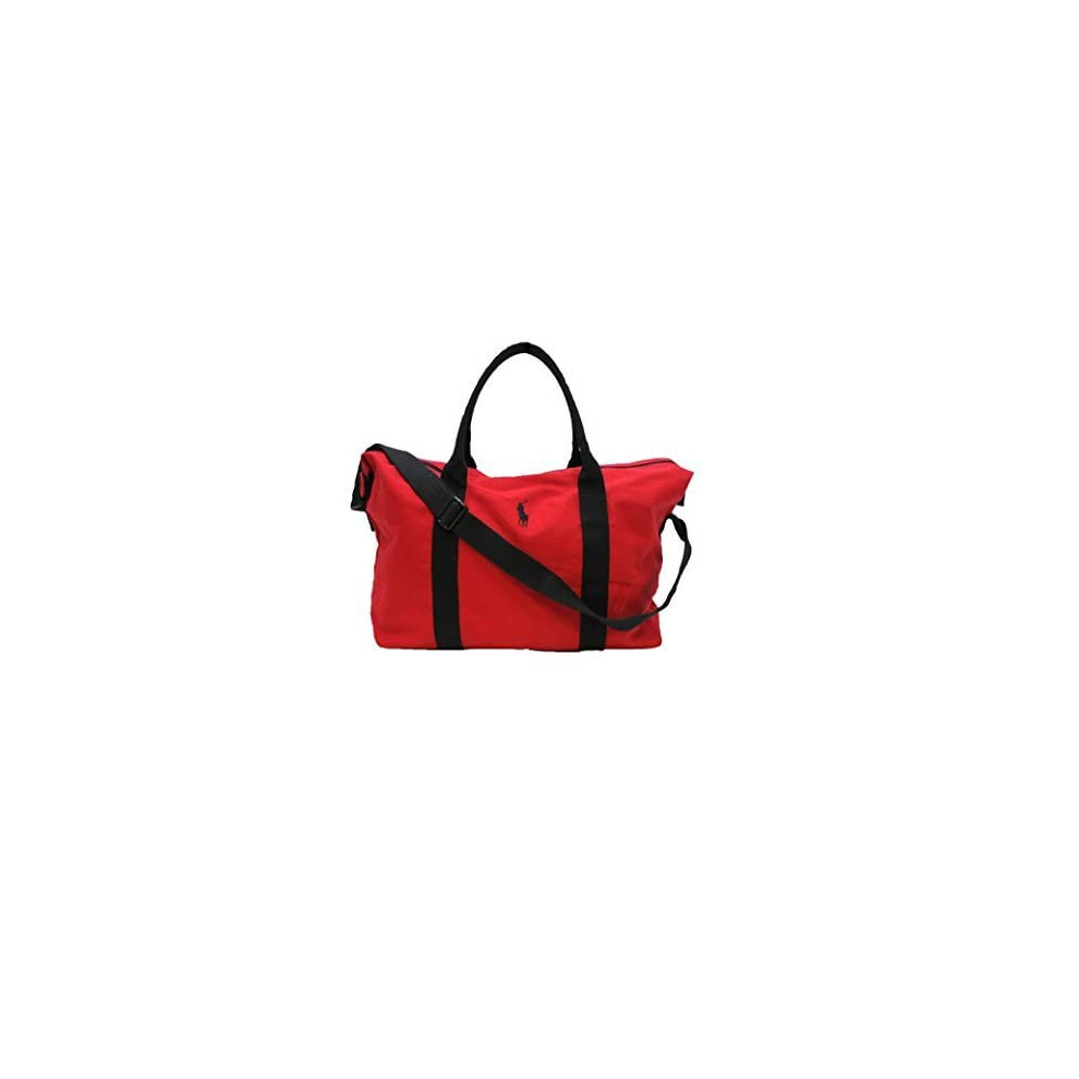 RALPH LAUREN POLO RED MENS HOLDALL / TRAVEL / GYM / WEEKEND / DUFFLE BAG