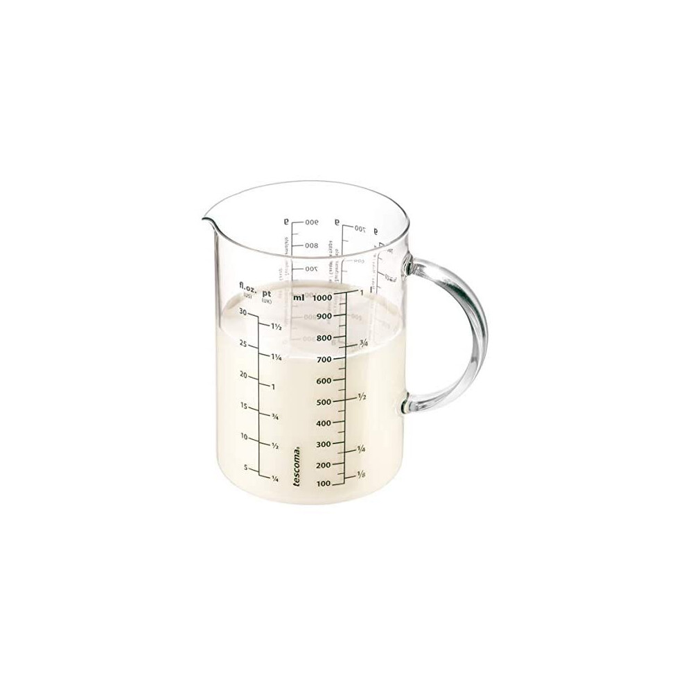 Tescoma 630434 Delicia 1.0 Liter Glass Measuring Vessel