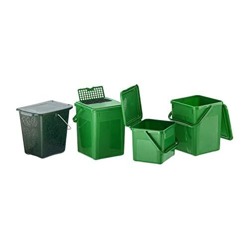 Rotho Greenline Corbeille à papier 7 l poignées polypropylène (PP) 2
