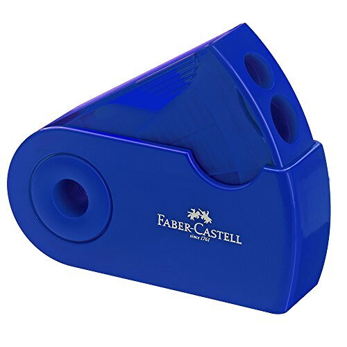 Faber-Castell Double Spitz Tin of Sleeve blue