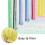 Plastic Wallets - 24 Pieces Document Folder File Zipper Bags A4 Plastic Wallet Folder Extra Thick Zip Lock Bags 4