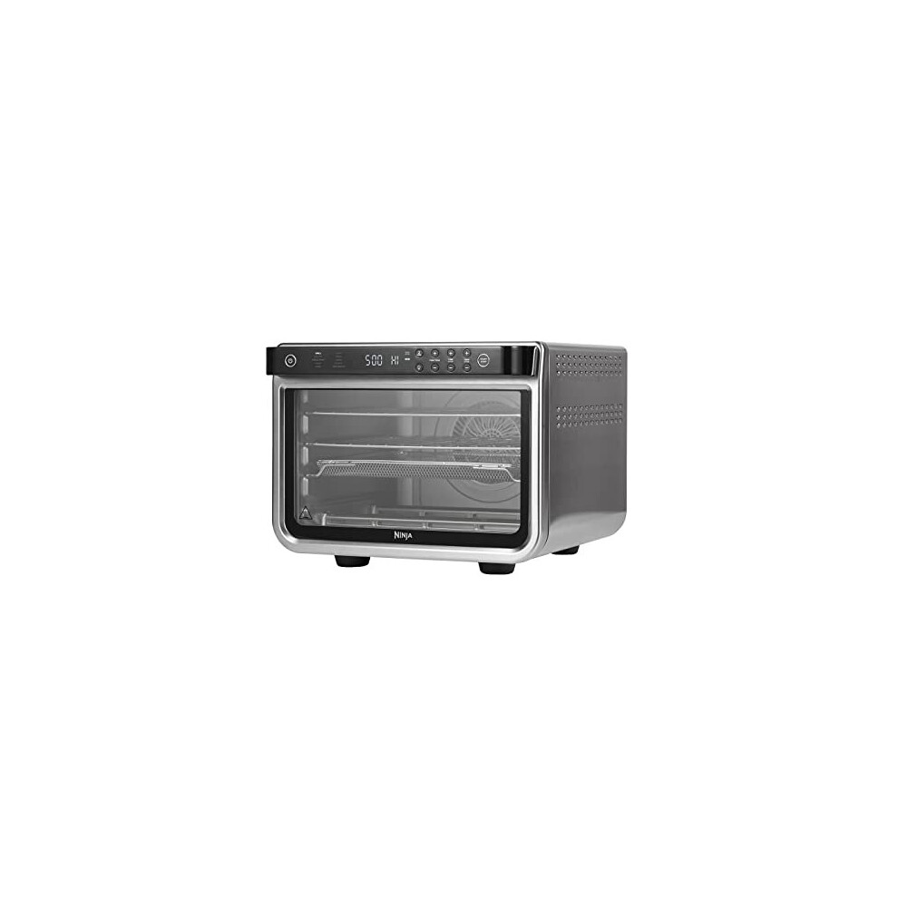 Ninja Foodi 10-in-1 Multifunction Oven [DT200UK] Mini Oven, Countertop Oven, Air Fry, Pizza, Silver/Black