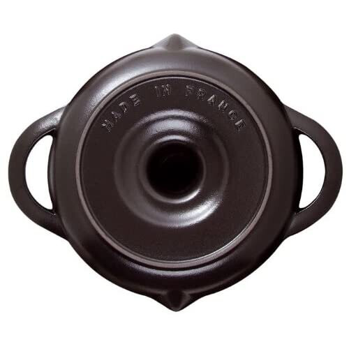 STAUB Cast Iron Vertical Roaster, Enamel, Black, 24 cm 1