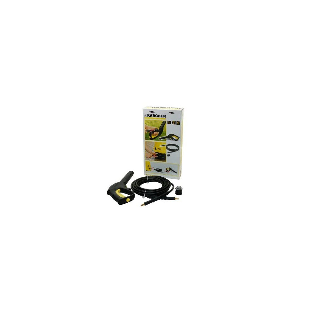 Karcher Replacement 7.5M High Pressure Hose And Hand Gun - Quick Connect System for K1 K2 K3 K4 5K 6K K7 SERIES