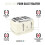 Haden Haden Highclere Toaster - Electric Stainless-Steel Toaster with Reheat and Defrost Functions, Four Slice, Cream - SF094 2