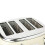 Haden Haden Highclere Toaster - Electric Stainless-Steel Toaster with Reheat and Defrost Functions, Four Slice, Cream - SF094 5