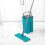 Beldray Beldray LA067234EU Space Saving Flat Head Microfibre Mop and Bucket Set, Built-in Wringer & Dirt-Removing Scraper, Compact for an Easy Stora 5