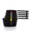 OXO OXO Good Grips Plastic Measuring Cups, 6-Piece, Black 1