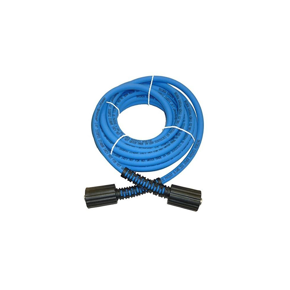 UBERFLEX Kink Resistant Pressure Washer Hose 1/4" x 25' 3,100 PSI with (2) 22MM