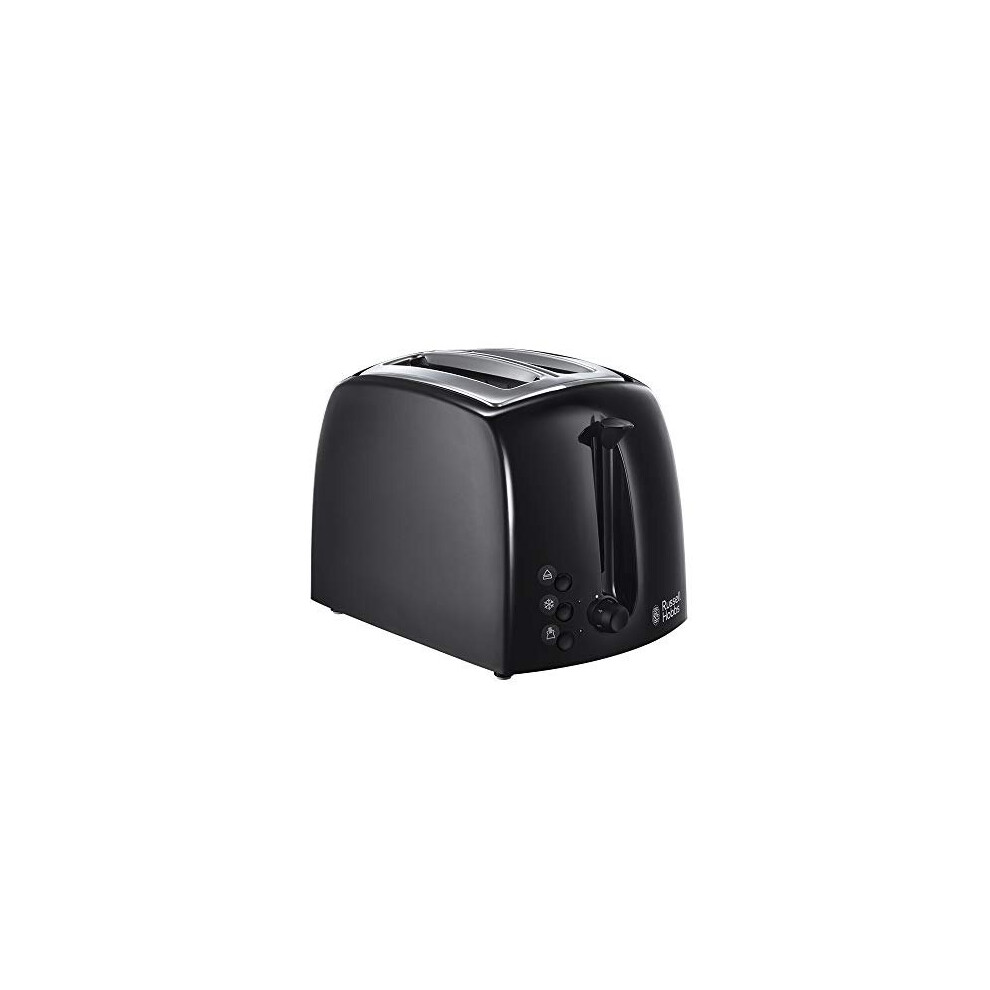 Russell Hobbs 21641 Textures 2-Slice Toaster, 700 - 850 W, Black