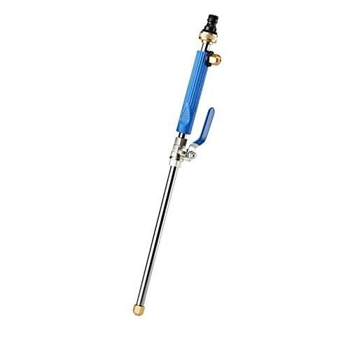 Mighty Jet High Pressure Power Washer | Simple Contact for Garden Hose | Clean Stone Patios and Decking | Non-corroding Brass Nozzle | 2 Hig
