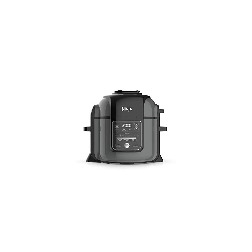 Ninja Foodi MAX Multi-Cooker [OP450UK], 7-in-1, 7.5L, Electric Pressure Cooker and Air Fryer, Grey and Black