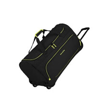 Travelite Basics Trolley Reisetasche Fresh auf Rollen 70cm, in sechs Farben Travel Tote 71 Centimeters 89 Black (Schwarz)