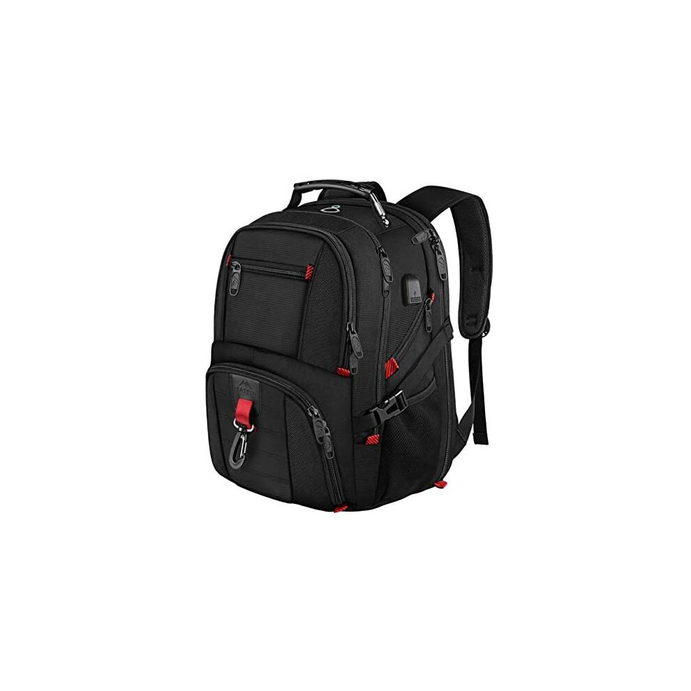 MATEIN Laptop Backpack 17 Inch, Large Laptop Backpack Bag for Men Water Resistant, Work Daily Computer Laptop Rucksack TSA with USB Charging Port