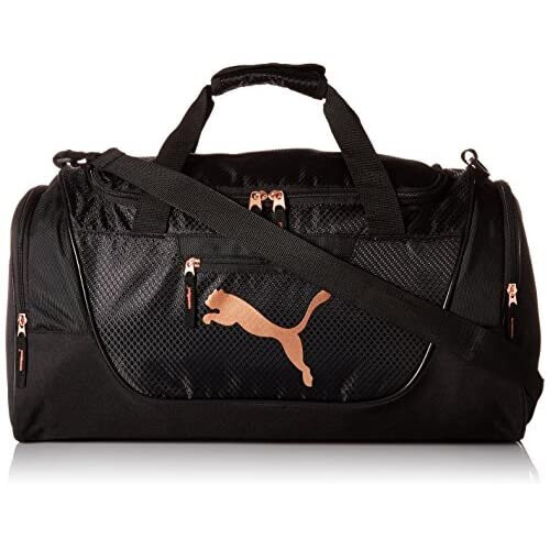Puma PUMA γυναικεία τσάντα Evercat Candidate, Μαύρο/Ροζ Χρυσό, One Size US