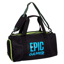 Epic Gamer Sports Holdall Adults Kids Duffle School Gym Bag with Shoulder Straps