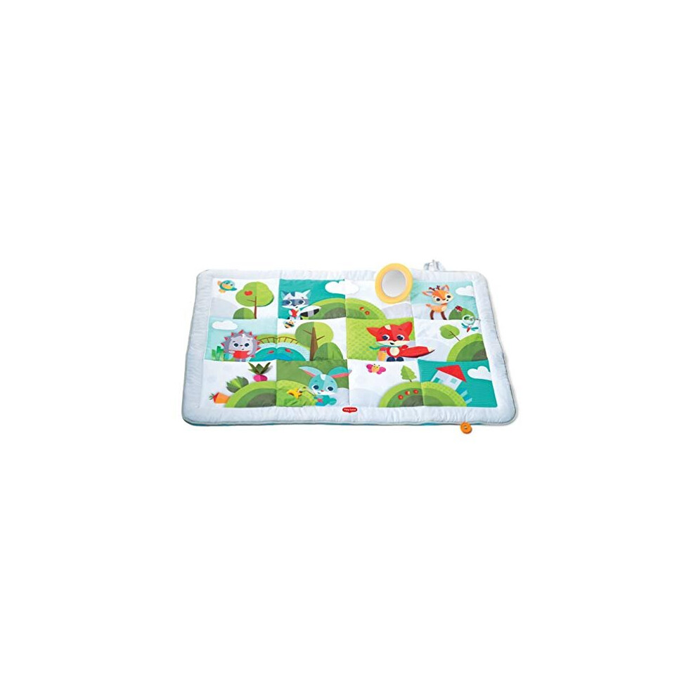 Tiny Love Super Mat, Large Activity Play Mat Suitable from Birth, 0 Month +, 150 x 100 cm, Meadow Days