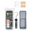 ROLLINGDOG 6 PC Mini Paint Roller Set Includes 1 PC Sturdy Paint Tray, 1 PC Paint Roller, Each 2 PCS Microfiber and High Density Foam Roller 1