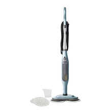 Shark Steam & Scrub Automatic Steam Mop [S6002UK] 2 Rotating Power Pads, 2 Settings, 8m Cord, Blue