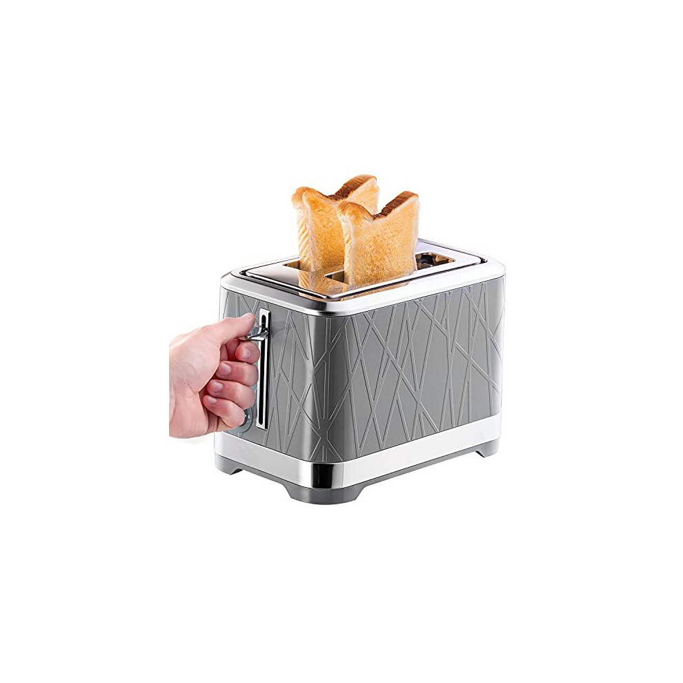 russell-hobbs-28092-structure-toaster--2-slice---contemporary-design-featuring-lift-and-look-with-frozen--cancel-and-reheat-settings--grey
