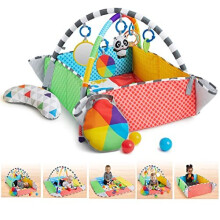 Baby Einstein PatchS 5-in-1 Colour Playspace Activity Play Gym & Ball Pit, Ages Newborn +