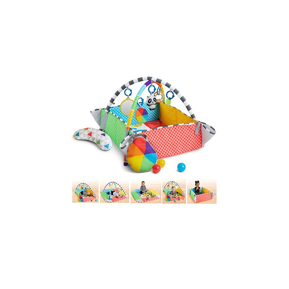 Baby Einstein PatchS 5-in-1 Colour Playspace Activity Play Gym & Ball Pit, Ages Newborn +