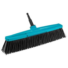 GARDENA combisystem Road Broom: Stable broom for the garden and the paths around the house, 45 cm working width, polypropylene bristles, only b