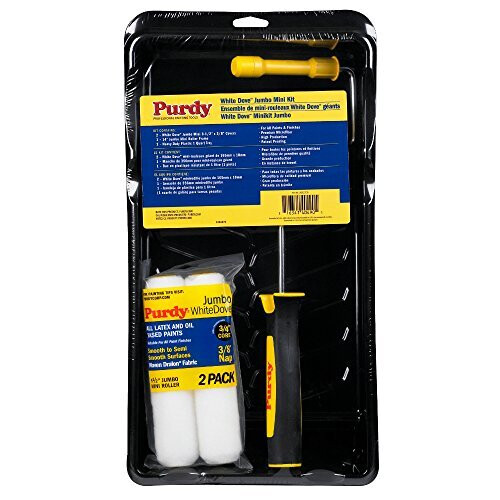 Purdy Purdy 6.5" White Dove Jumbo Mini Paint Roller Kit
