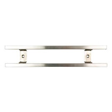 Rockingham Forge MK-300SS 12 Magnetic Stainless Steel Knife Rack with 6 Utensil Hooks and Wall Fixings