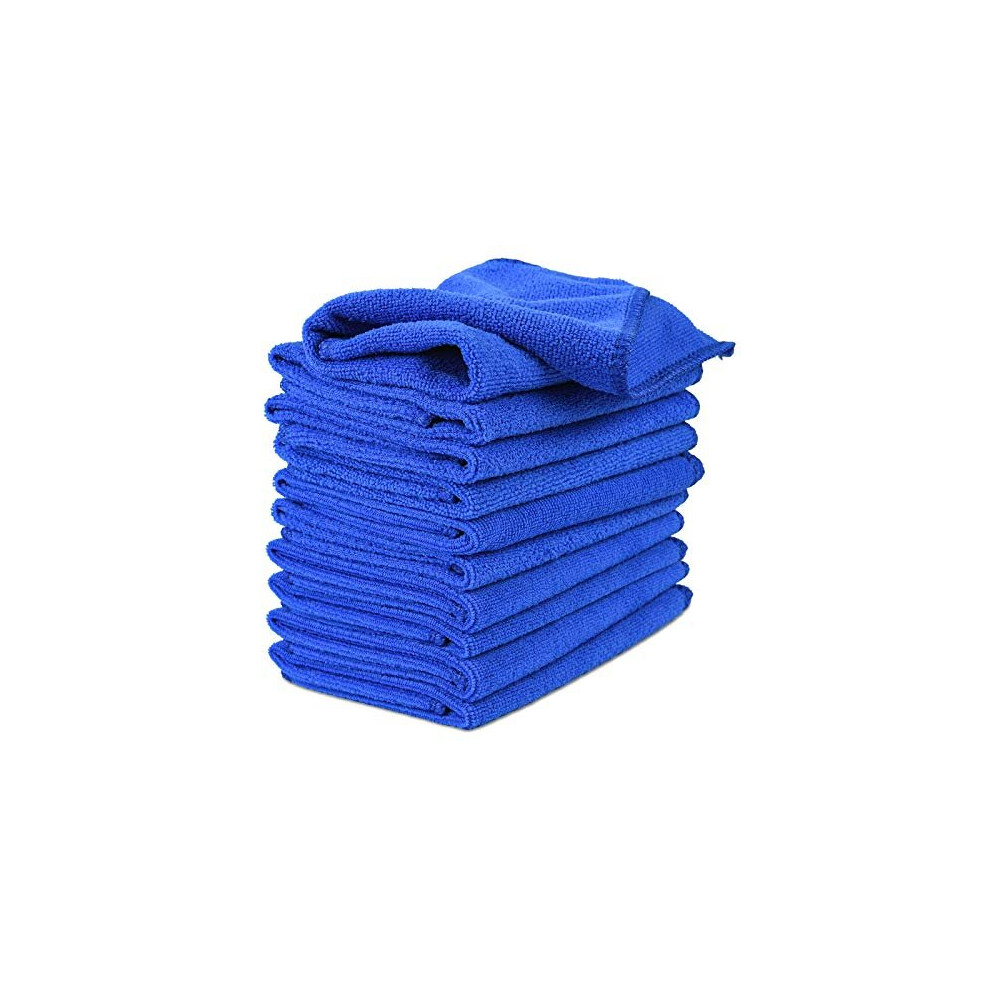 Uraqt Microfibre Cleaning Cloths, 10 Pack Car Cleaning Cloths, Lint Free Super Absorbent Cleaning Towel For Household And Car Car Washing, Drying 6973009411112