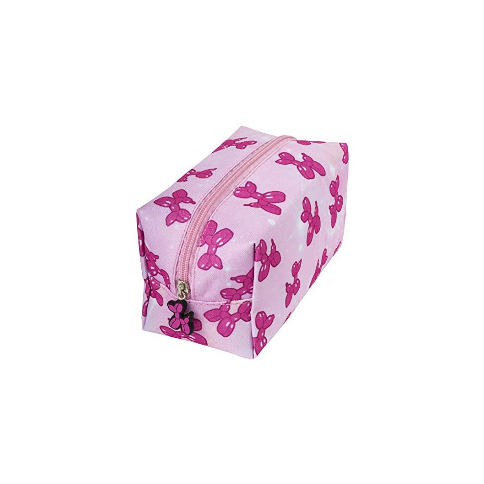 Photos - Pen FRINGOO Kids Pencil Case for Girls Boys Large Square School Stationery Pouch Funny (Ballon Dog)