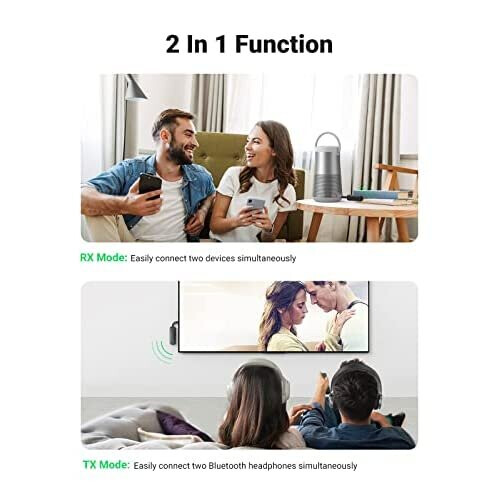 Ugreen Bluetooth-Empfänger - AUX 3,5-mm-Sender 2