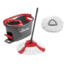 Vileda Turbo Box, Red/Black/White, Set