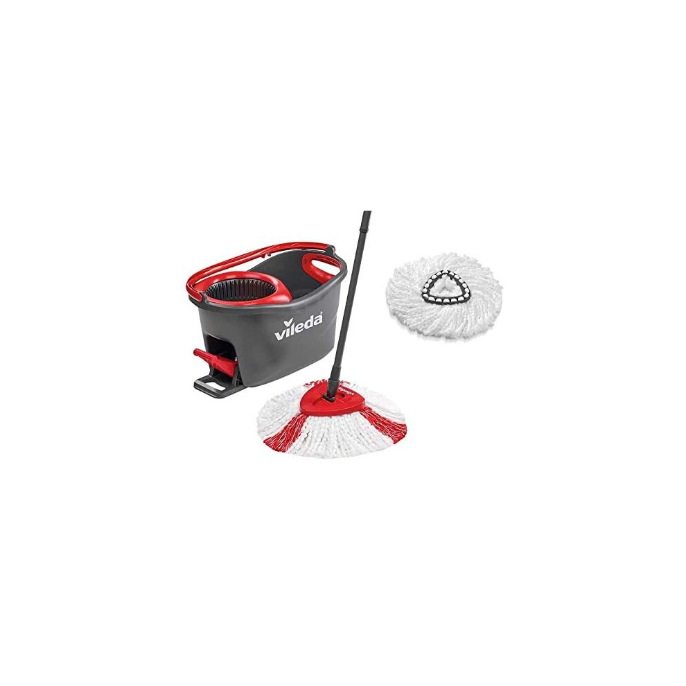 Vileda Turbo Box, Red/Black/White, Set