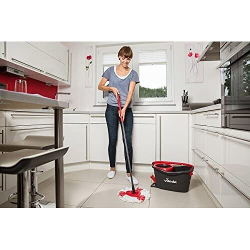 Vileda Vileda Turbo Box, Red/Black/White, Set 2