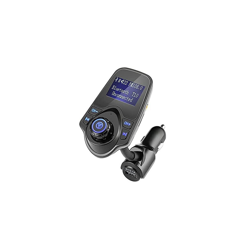 Bluetooth Fm Transmitter Car Radio Fm Transmitter Adapter Car Cigarette Lighter Charger With Freisprecheinrichtung Car Kit With Usb Charger Wirel 699935656903