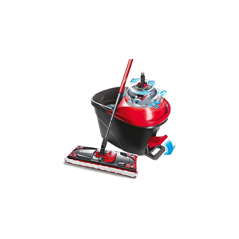 Vileda Ultramat Turbo Flat Mop and Bucket Set