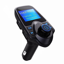Winnes FM Transmitter, Bluetooth FM Transmitter Car Radio Adapter Car Charger Cigarette Lighter Hands-free Car Kit with 2 USB Chargers Wireless C