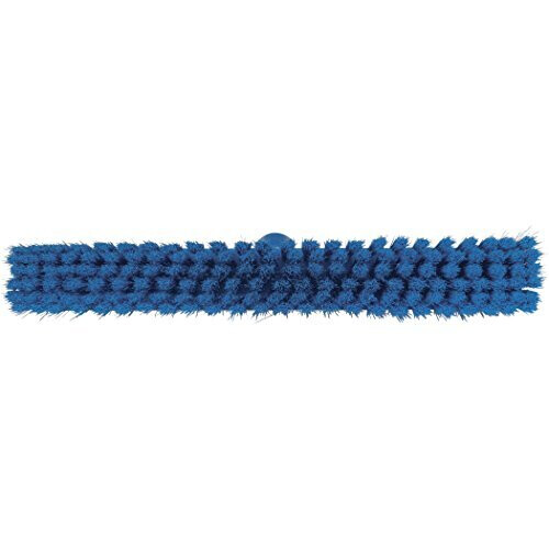 Vikan 31793 Fine Sweep Floor Broom Head, Polypropylene Block, 16-1/2" Polyester Bristle, Blue 1